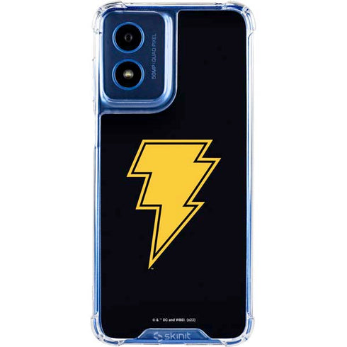 DC Comics Black Adam Classic Logo Moto G 5G (2024) Clear Case